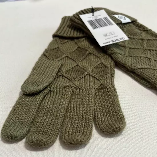 NWT Vera Bradley Knit Tech Gloves Sage