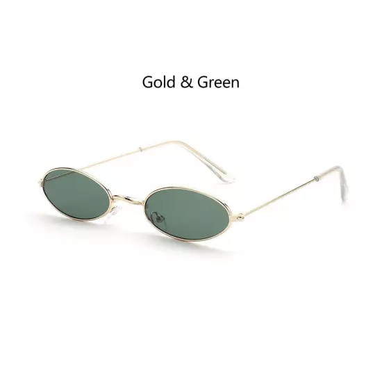 Small Frame Accessories Oval Sunglasses Vintage Shades Sun Glasses Eyeglasses