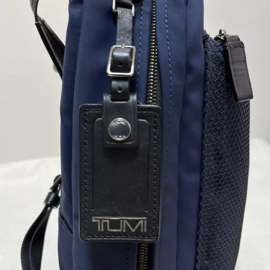 Tumi Backpack 66011D Harrison Bradner Nylon Leather