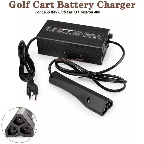 48V EZGO RXV Golf Cart Battery Charger 5 AMP For Ez-Go TXT Textron Taylor Dunn