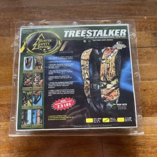 Hunter Safety System Treestalker Harness Mossy Oak Break Up Large X-Large