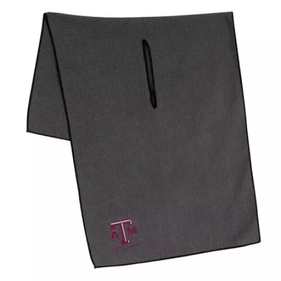 Team Effort Collegiate Grey Microfiber Towel 