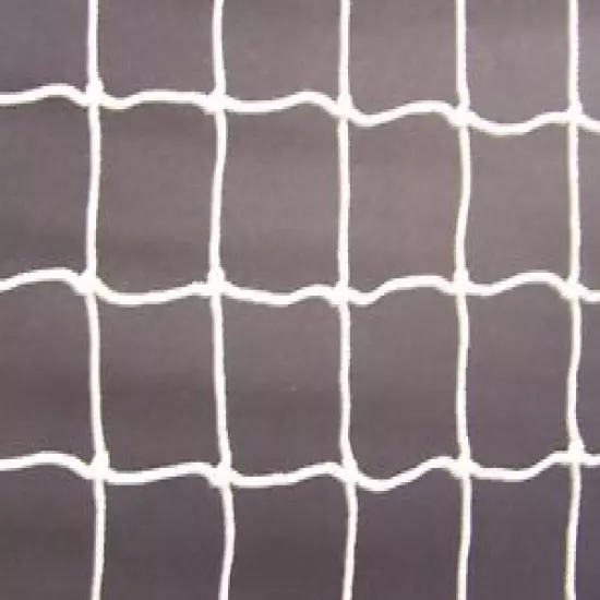 10' x 15' WHITE SQUARE BASEBALL SOFTBALL HARD IMPACT NYLON NETTING 2" #42 