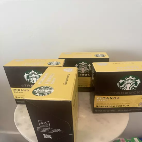 24 Boxes Starbucks Veranda Blend Nespresso Vertuo 32 Capsules 3.52 oz (BN17)