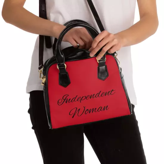 Red Luxury Shoulder Handbag, Designer Handbags, Fashionable bags