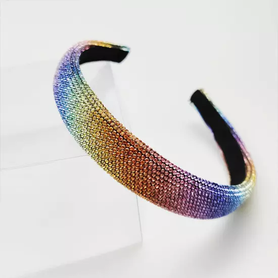 Women's Rhinestone Hairband Crystal Headband Hair Band Hoop Accessories Party ღ