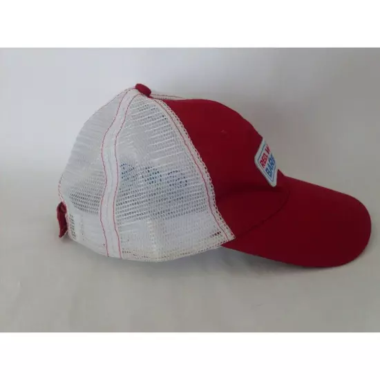 Red White & Barbecue Strapback Mesh Employee Hat