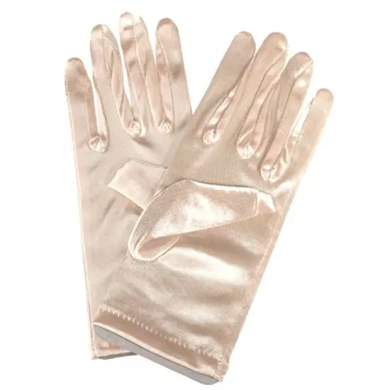 Women Satin Warm Gloves Full Finger Gloves Wedding Prom Costume 15 Colors