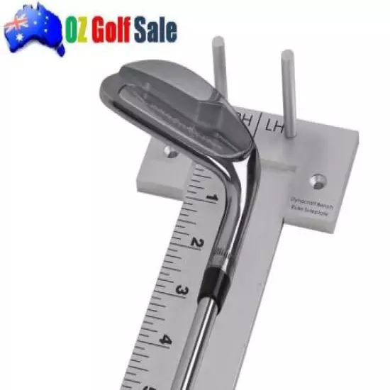 Dynacraft Bench Ruler Sole Plate Kit - Easily Measure all Golf Club Length 