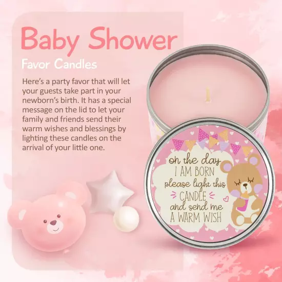 Premium Baby Shower Favors - Baby Shower Party Favors for Girls - Unique Baby...