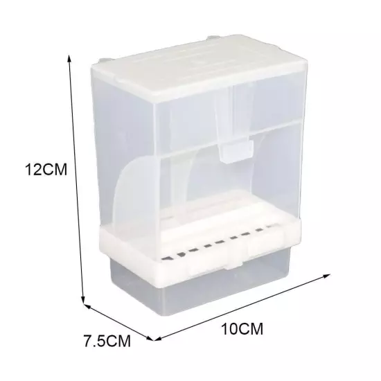 Transparent Automatic Bird Feeder No-Mess Cage Accessories Pet Supplies Best