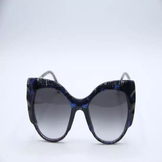 NEW STRUKTUR THE BABYLON BLUE PEARL BLUE GRADIENT AUTHENTIC SUNGLASSES 54-19