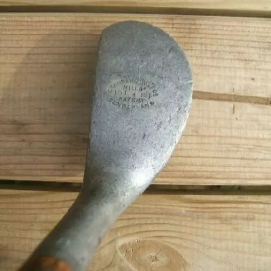 Scarce Original Vintage Braid Mills Medium Lie Mallet Golf Club