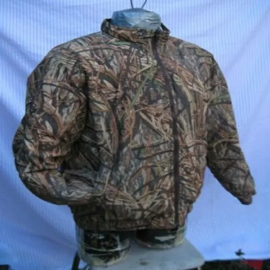 Cabela's Camouflage Dry Forest Reversible 2-1 Hunting Jacket Sz. M/Tall 