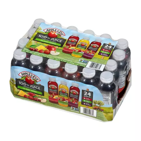 Apple & Eve 100% Fruit Juice Variety Pack, 24-Pk (NO SHIP TO CA)