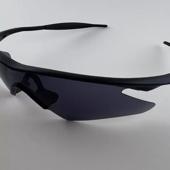 Oakley M Frame Matte Black Grey Heater Lens Silver Icons 09-100 2005 RARE