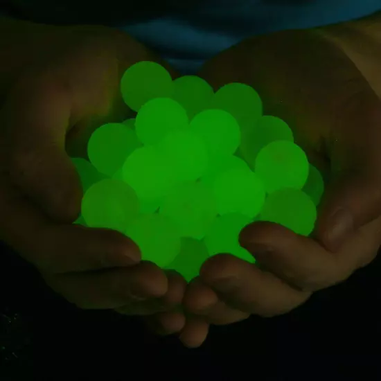 Fun Central 48 Pieces - Mini Glow in The Dark Bouncy Ball Toys in Bulk Party