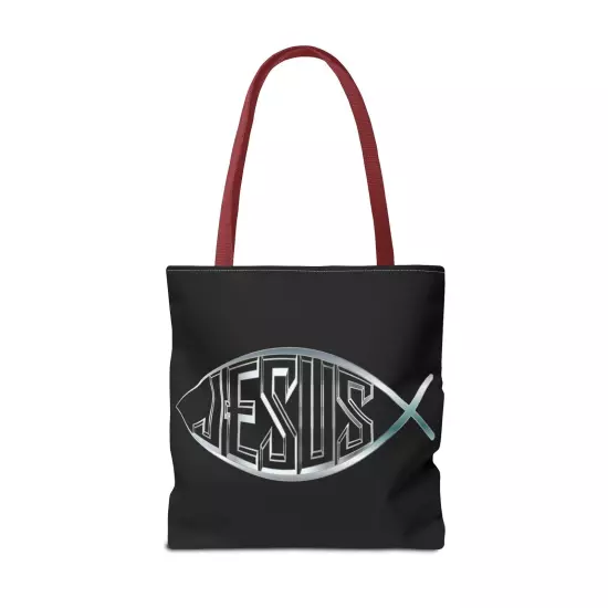 Tote Bag (AOP) - Jesus Fish