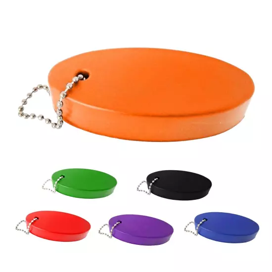 Floating PU Foam Buoy Keychain Marine Canoe Buoy Key Float Portable Buoy Keychai