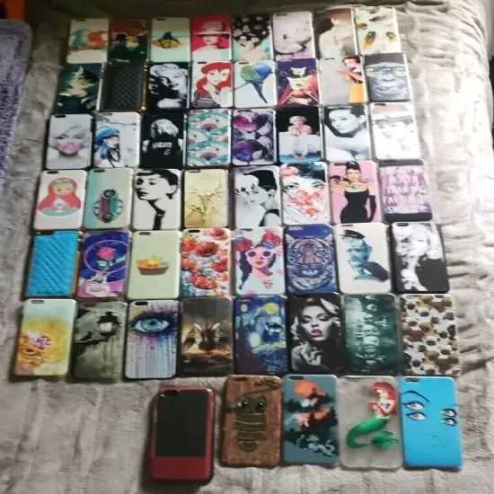 Hige Lot 50+ IPhone 6 Plus Phone Cases Marilyn Monroe Audrey Hepburn Stylish