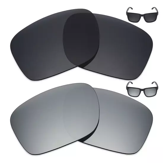 hdhut Anti-Scratch Polarized Replacement Lenses for-Oakley Holbrook OO9102