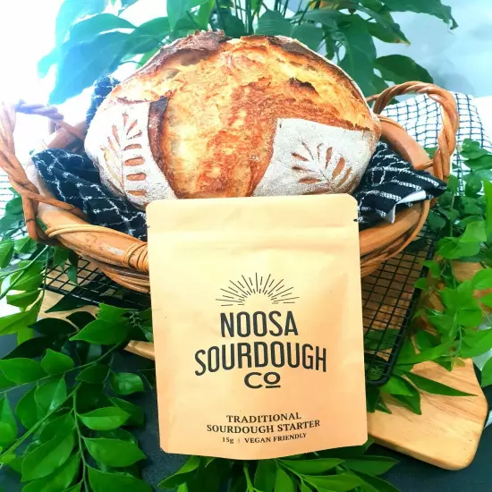 Noosa Sourdough Company - Sourdough Starter Kit including easy to follow recipe 