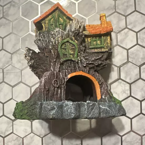 Tree House For A Fish Aquarium 7 Inches Tall