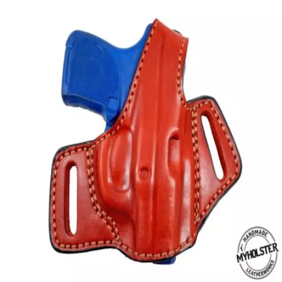 Thumb Break Leather Belt Holster for Ruger LCP, MyHolster