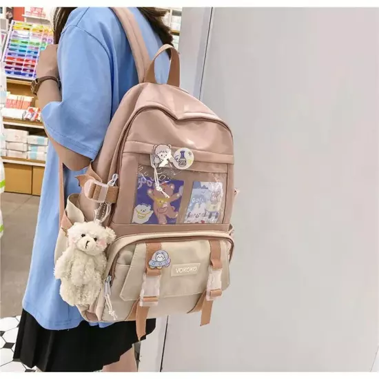 Women Backpack School Bag Teenager Girl Student Bookbag Laptop Travel Bagpack