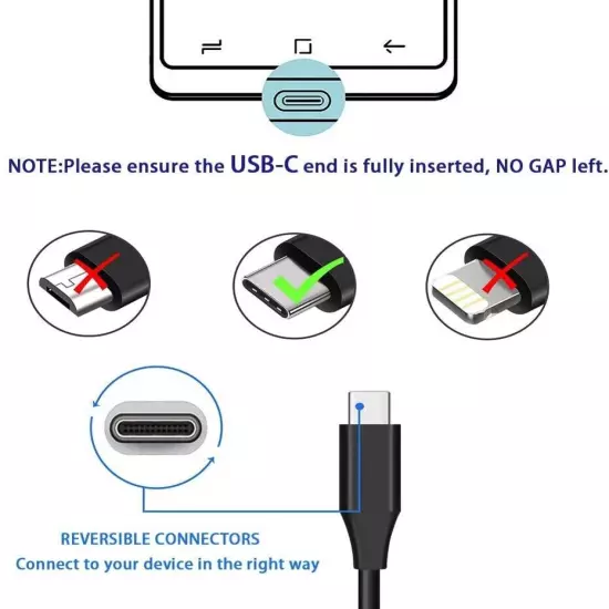 For Samsung Galaxy Z Fold6 - Type-C 10ft USB Cable Charger Cord Power Wire USB-C