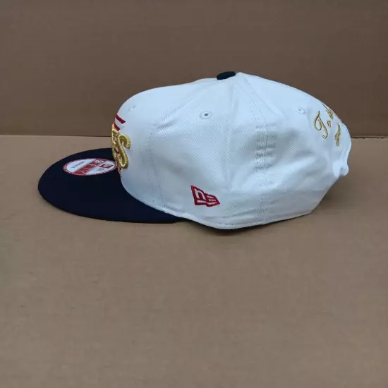 United States Of America New Era 9 Fifty Snapback, White/blue/gold 