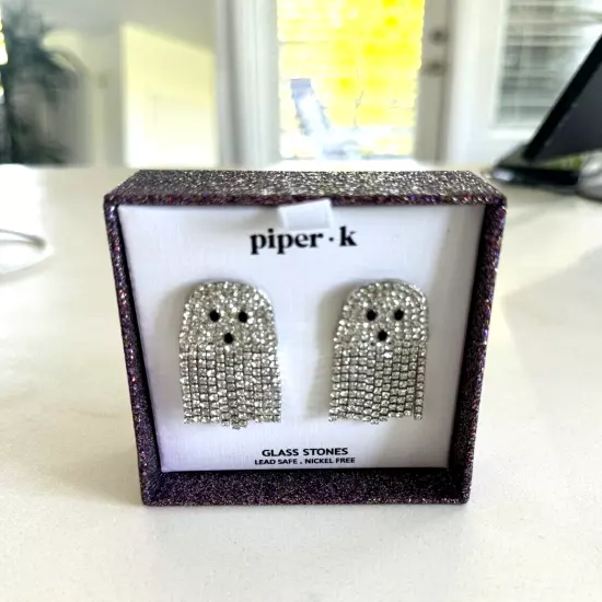 Ghost Earrings NWT Piper K Halloween **free shipping