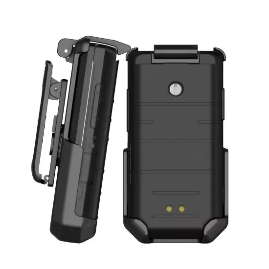 BELTRON Rotating Belt Clip Holster Case for CAT S22 Flip (Industrial Strength)