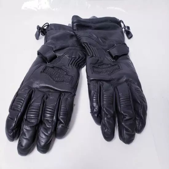 Harley Davidson Mens Leather Gloves Size M