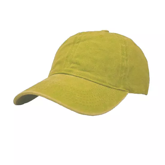 Plain Adjustable Military Solid Washed Cotton Polo Style Baseball Cap Dad Hat