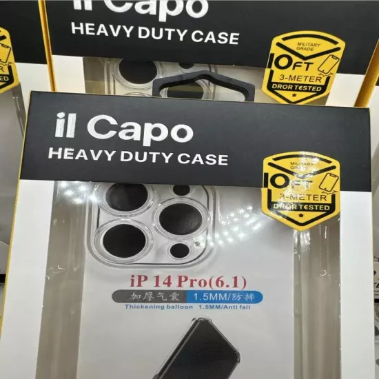 iPhone 14 Pro Case il Capo Clear Protective Cover Lot Of 10