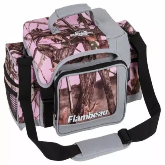 Flambeau Soft Tackle Bag Pink Camo Tackle Bag - 400PK NO CONTAINTERS 