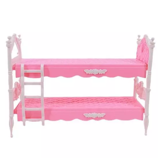 Barbies Doll House Furniture Bed Table Chair Plastic Cleaning Tools for 11.8inch