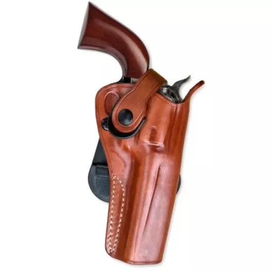 Leather OWB Paddel Holster, Uberti Cattleman 1873, 357 Magnum 4-1/2’’BBL #1840#