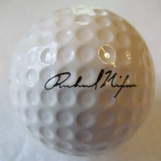 OFFICIAL RICHARD NIXON PRESIDENTIAL GOLF BALL-MINT-WHITE HOUSE ISSUED+ ORIG BOX