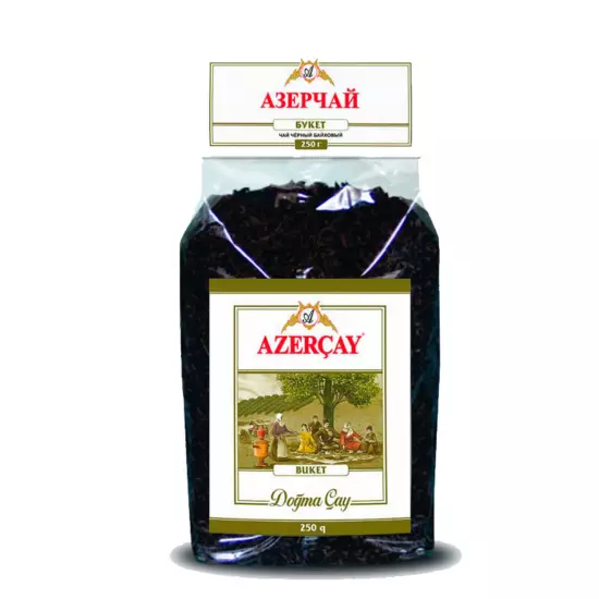 Azercay Buket Pure Natural Azerbaijan Traditional Loose Leaf Tea Limpid Package