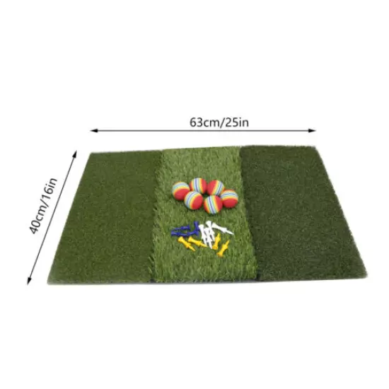 Golf Practice Net Backyard Gift Hitting Chipping Aids W/ 6 balls & Mat Backyard