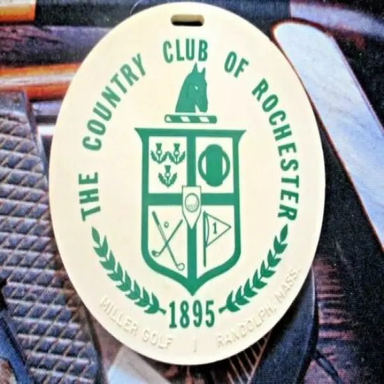 vtg - PGA Golf Bag Tag - THE COUNTRY CLUB of ROCHESTER cc - NY