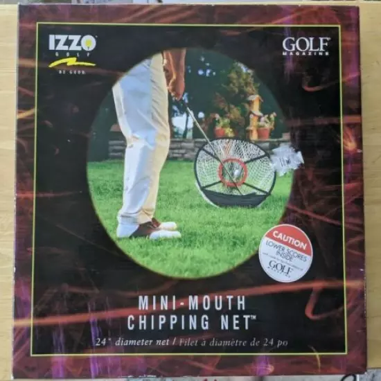 Izzo Mini Mouth Chipping Net, 24" Chipping Area, Foldable, All Weather Material