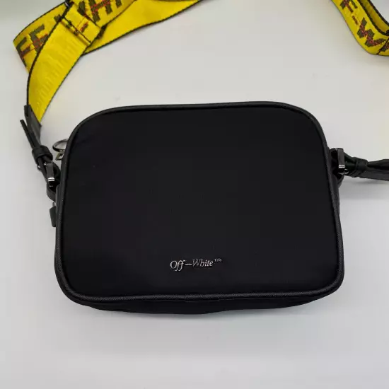 Off White Crossbody Bag Black