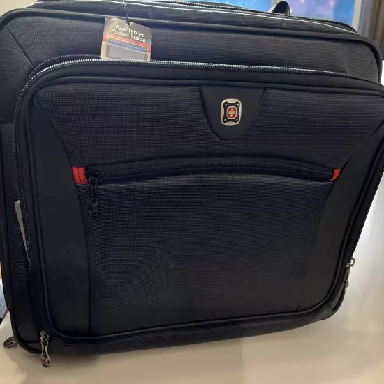 Swiss Gear Insight Black 15.6" 40 CM Laptop Tablet Travel Bag Case NEW