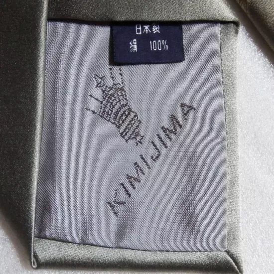 Kimijima Collection Silk Necktie Made In Japan