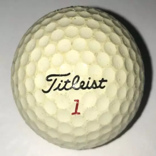 Vintage Titleist Tour Balata Michelle McGann LPGA Signature Golf Ball (B-2-4)