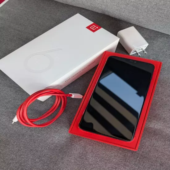 OnePlus 6 Red Unlocked 128GB Smartphone 