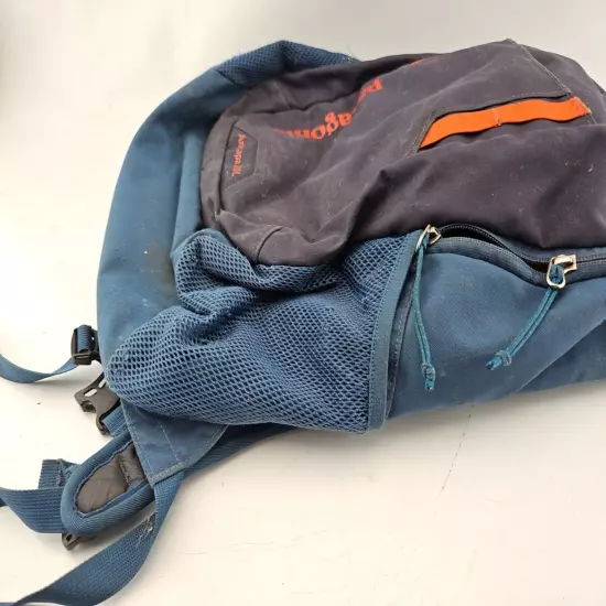 Patagonia Anacapa 20L Backpack Used Worn Distressed Blue